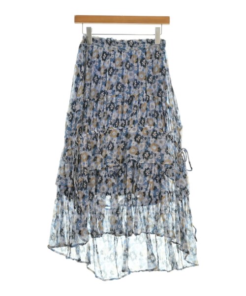 NE QUITTEZ PAS(ヌキテパ)ロング・マキシ丈スカート 青 サイズ:-(M位)/2200673944108