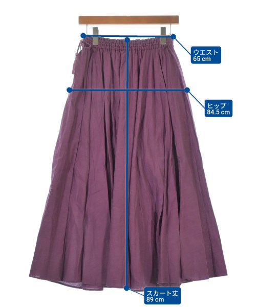 NE QUITTEZ PAS（ヌキテパ）ロング・マキシ丈スカート 紫 サイズ:F レディース/2200672317156