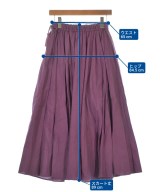NE QUITTEZ PAS（ヌキテパ）ロング・マキシ丈スカート 紫 サイズ:F レディース/2200672317156