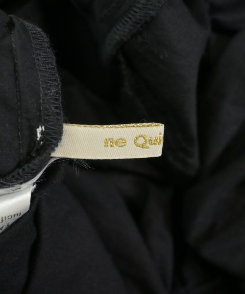 NE QUITTEZ PAS（ヌキテパ）ブラウス 黒 サイズ:F レディース/2200672581120