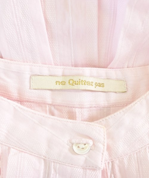NE QUITTEZ PAS（ヌキテパ）ブラウス ピンク サイズ:F レディース/2200672246449