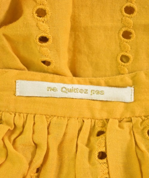 NE QUITTEZ PAS（ヌキテパ）ブラウス 黄 サイズ:F レディース/2200676099058