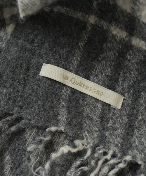 NE QUITTEZ PAS（ヌキテパ）マフラー グレー サイズ:- レディース/2200649829019