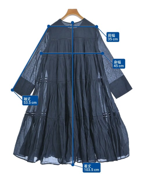 NE QUITTEZ PAS（ヌキテパ）ワンピース 紺 サイズ:F レディース/2200660738062