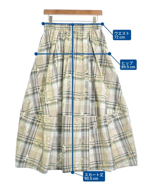 NE QUITTEZ PAS（ヌキテパ）ロング・マキシ丈スカート ベージュ サイズ:-(M位) レディース/2200656776115