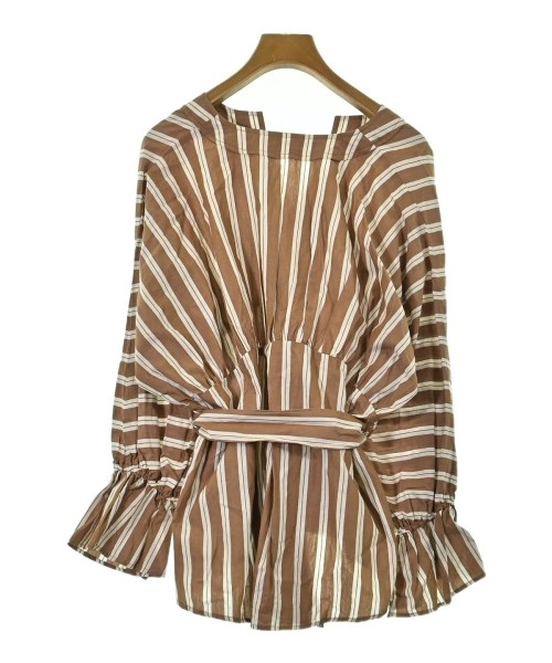 NE QUITTEZ PAS（ヌキテパ）ブラウス 茶 サイズ:F レディース/2200658748042