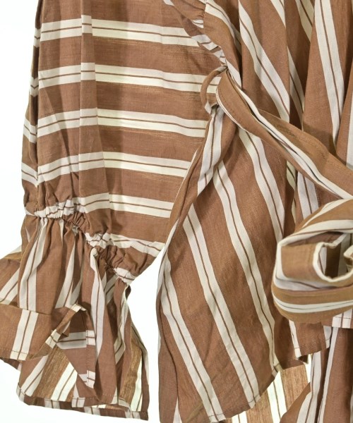 NE QUITTEZ PAS（ヌキテパ）ブラウス 茶 サイズ:F レディース/2200658748042