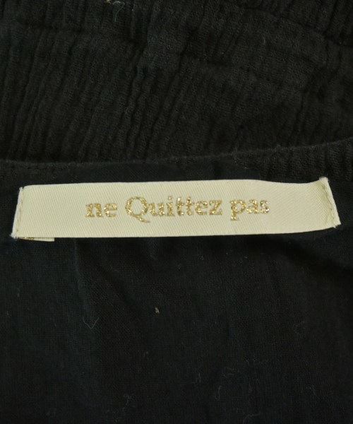 NE QUITTEZ PAS（ヌキテパ）ワンピース 黒 サイズ:S レディース/2200713228069