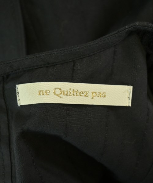 NE QUITTEZ PAS（ヌキテパ）ブラウス 黒 サイズ:F レディース/2200712947305