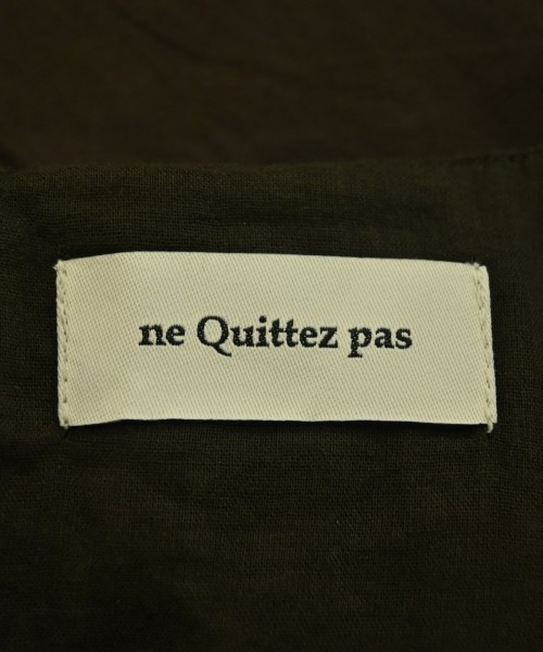 NE QUITTEZ PAS（ヌキテパ）ブラウス 茶 サイズ:F レディース/2200715222126