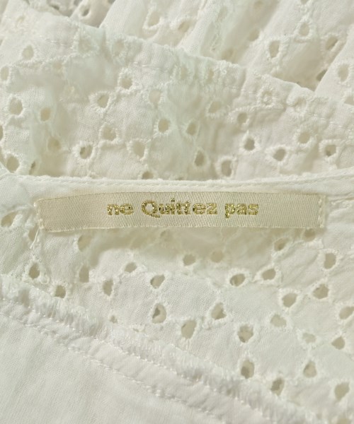 NE QUITTEZ PAS（ヌキテパ）ブラウス 白 サイズ:-(M位) レディース/2200717535125