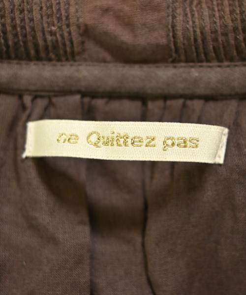 NE QUITTEZ PAS（ヌキテパ）ブラウス 茶 サイズ:F レディース/2200718914011