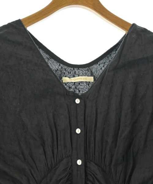 NE QUITTEZ PAS（ヌキテパ）シャツワンピース 黒 サイズ:M レディース/2200632994014
