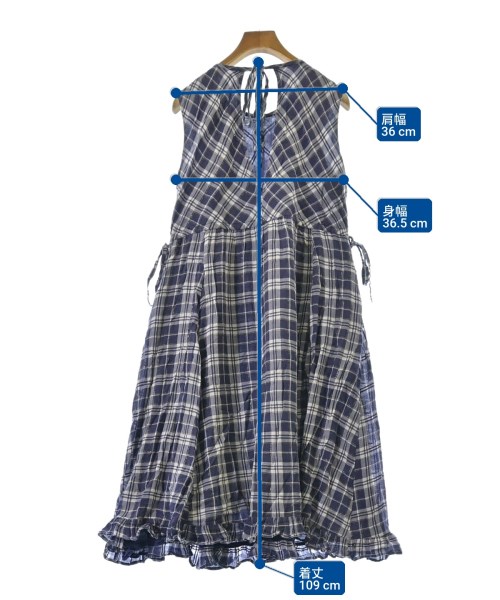 NE QUITTEZ PAS（ヌキテパ）シャツワンピース 青 サイズ:F レディース/2200635240040