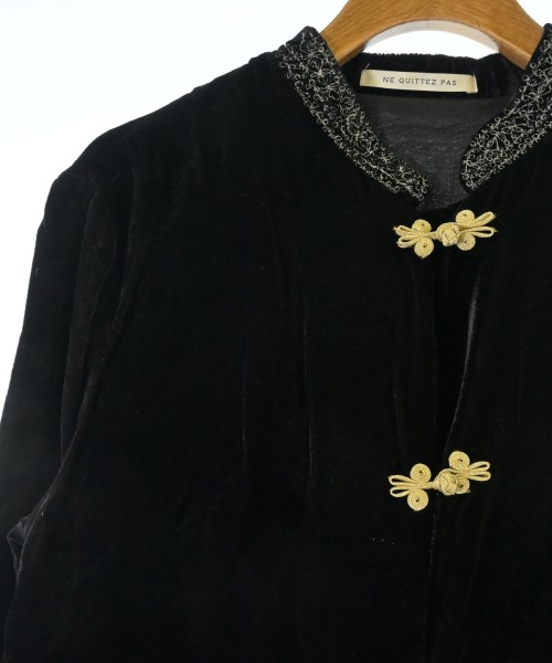 NE QUITTEZ PAS（ヌキテパ）ジャケット 黒 サイズ:F レディース/2200635240088