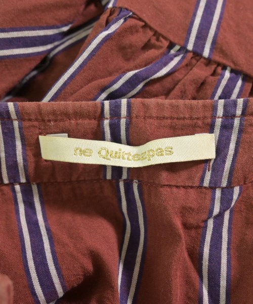 NE QUITTEZ PAS（ヌキテパ）ブラウス 茶 サイズ:F レディース/2200638152074