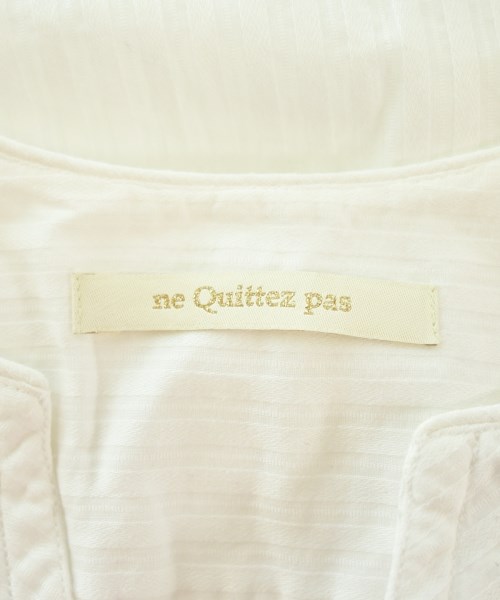 NE QUITTEZ PAS（ヌキテパ）ブラウス 白 サイズ:F レディース/2200644356039