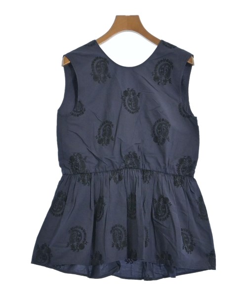 NE QUITTEZ PAS(ヌキテパ)ブラウス 紺 サイズ:F/2200651974042