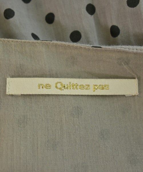 NE QUITTEZ PAS（ヌキテパ）ワンピース グレー サイズ:F レディース/2200708061039