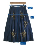 NE QUITTEZ PAS（ヌキテパ）ロング・マキシ丈スカート 紺 サイズ:S レディース/2200705124225