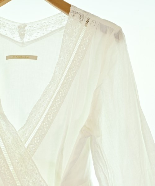 NE QUITTEZ PAS（ヌキテパ）シャツワンピース 白 サイズ:-(M位) レディース/2200660615127