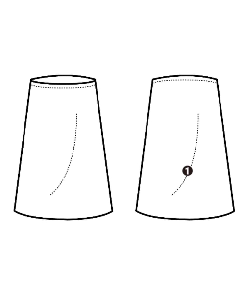 NE QUITTEZ PAS（ヌキテパ）ロング・マキシ丈スカート オレンジ サイズ:-(S位) レディース/2200662868019