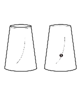 NE QUITTEZ PAS（ヌキテパ）ロング・マキシ丈スカート オレンジ サイズ:-(S位) レディース/2200662868019