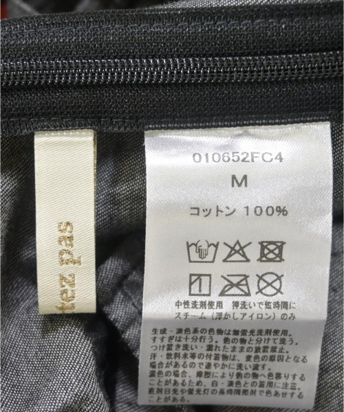 NE QUITTEZ PAS（ヌキテパ）オールインワン/サロペット 黒 サイズ:M レディース/2200669397017