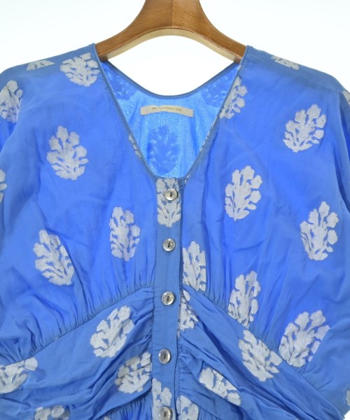 NE QUITTEZ PAS（ヌキテパ）シャツワンピース 青 サイズ:S レディース/2200665760051