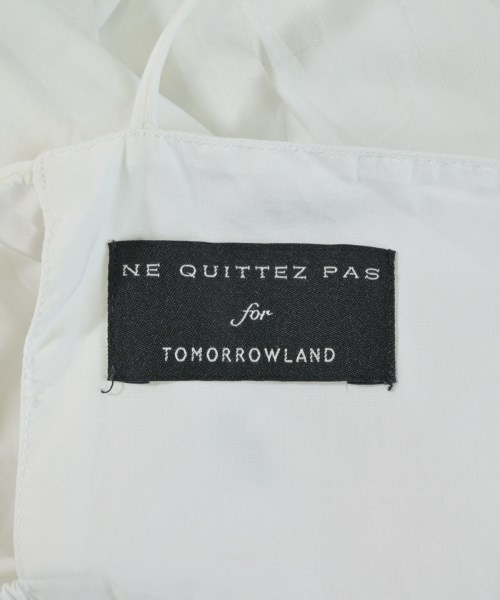 NE QUITTEZ PAS（ヌキテパ）ブラウス 白 サイズ:-(S位) レディース/2200666468413