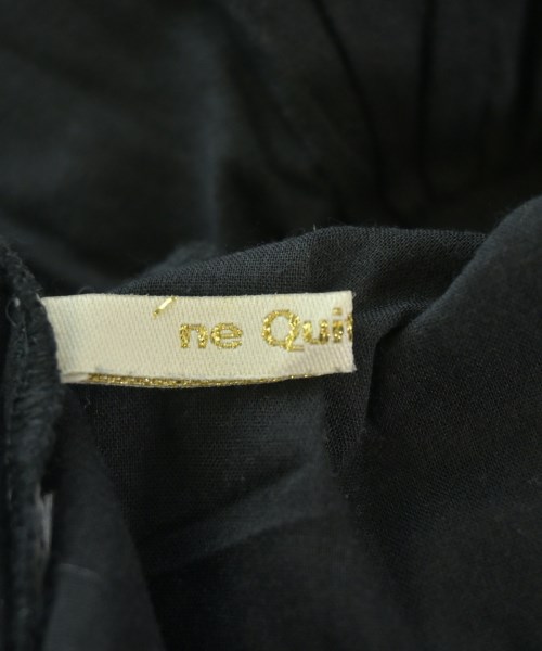 NE QUITTEZ PAS（ヌキテパ）ブラウス 黒 サイズ:-(XL位) レディース/2200666985149