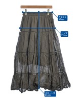 NE QUITTEZ PAS（ヌキテパ）ロング・マキシ丈スカート 茶 サイズ:S レディース/2200666906236