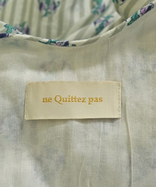 NE QUITTEZ PAS（ヌキテパ）シャツワンピース 緑 サイズ:M レディース/2200719265075