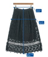 NE QUITTEZ PAS（ヌキテパ）ロング・マキシ丈スカート 黒 サイズ:-(S位) レディース/2200722538081
