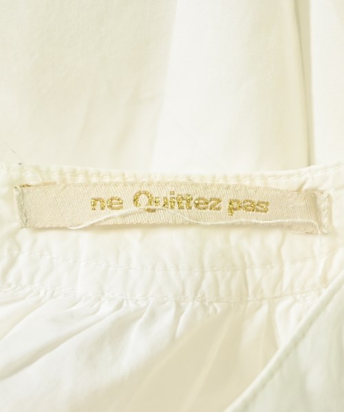 NE QUITTEZ PAS（ヌキテパ）シャツワンピース 白 サイズ:M レディース/2200686319023