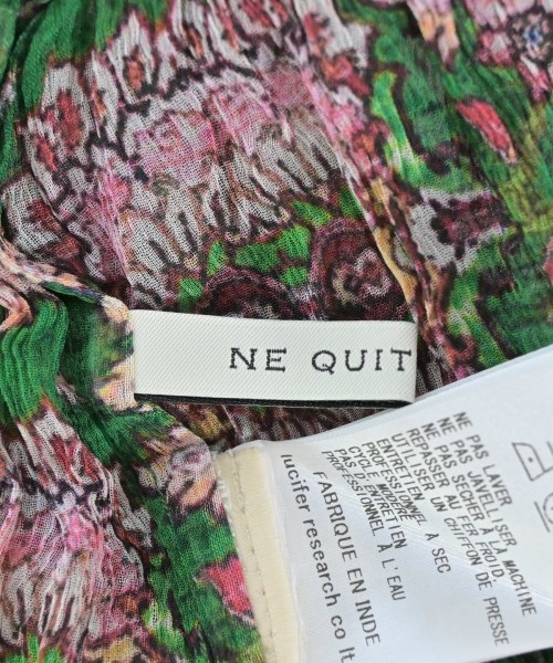 NE QUITTEZ PAS（ヌキテパ）カジュアルシャツ 緑 サイズ:S レディース/2200686828099