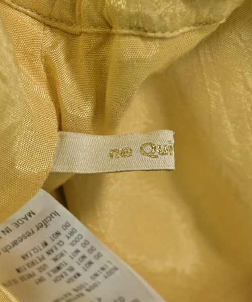 NE QUITTEZ PAS（ヌキテパ）その他 黄 サイズ:M レディース/2200684662077