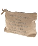MAISON DE REEFUR（メゾンドリーファー）ポーチ 茶 サイズ:- レディース/2200645942026