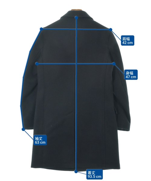 FIDELITY（フィデリティ）チェスターコート 紺 サイズ:S メンズ/2200643707160