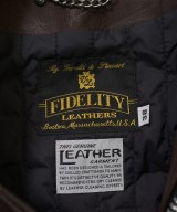 FIDELITY（フィデリティ）ライダース 茶 サイズ:38(L位) メンズ/2200627836046