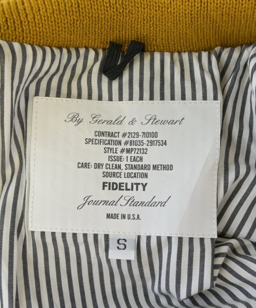FIDELITY（フィデリティ）スタジャン 黄 サイズ:S メンズ/2200609528044