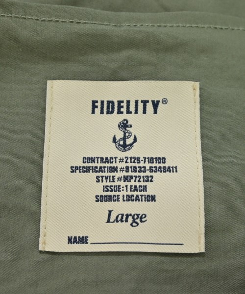 FIDELITY（フィデリティ）その他 カーキ サイズ:L メンズ/2200653617046
