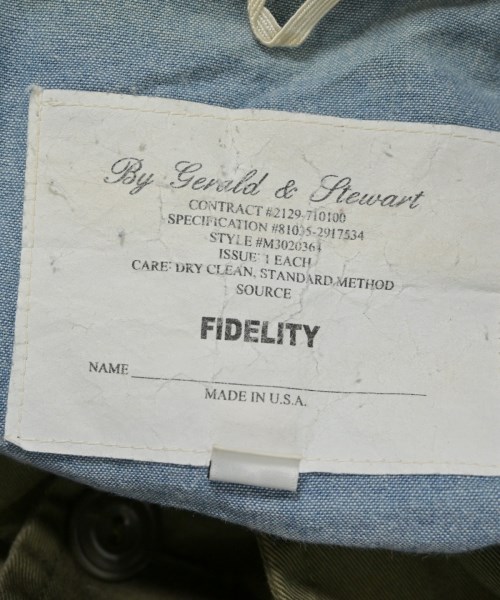 FIDELITY（フィデリティ）その他 カーキ サイズ:S メンズ/2200724330034