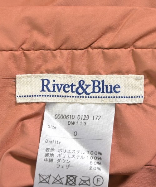 Rivet&Blue（リベットアンドブルー）ミリタリーブルゾン カーキ サイズ:0(XS位) レディース/2200631303152