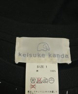 keisuke kanda（ケイスケカンダ）Tシャツ・カットソー 黒 サイズ:1(S位) メンズ/2200699322300