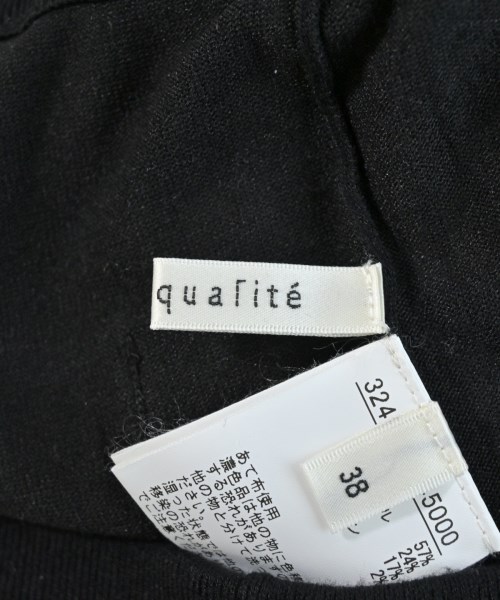 qualite（カリテ）その他 黒 サイズ:38(M位) レディース/2200631338055
