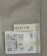 qualite（カリテ）Tシャツ・カットソー グレー サイズ:F レディース/2200626288228