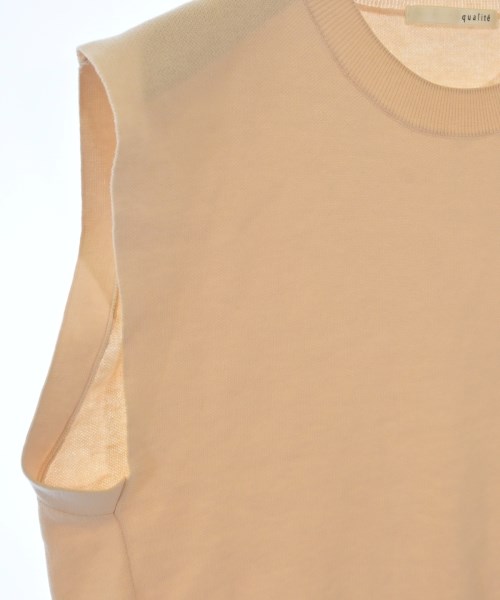 qualite（カリテ）ベスト ピンク サイズ:F レディース/2200618010417