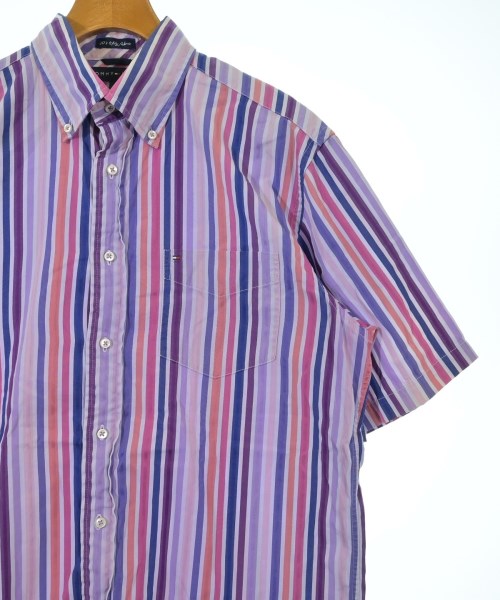 TOMMY HILFIGER（トミーヒルフィガー）カジュアルシャツ 紫 サイズ:M メンズ/2200618010578
