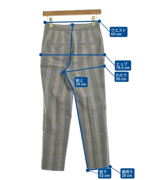 qualite（カリテ）スラックス グレー サイズ:36(S位) レディース/2200629075085